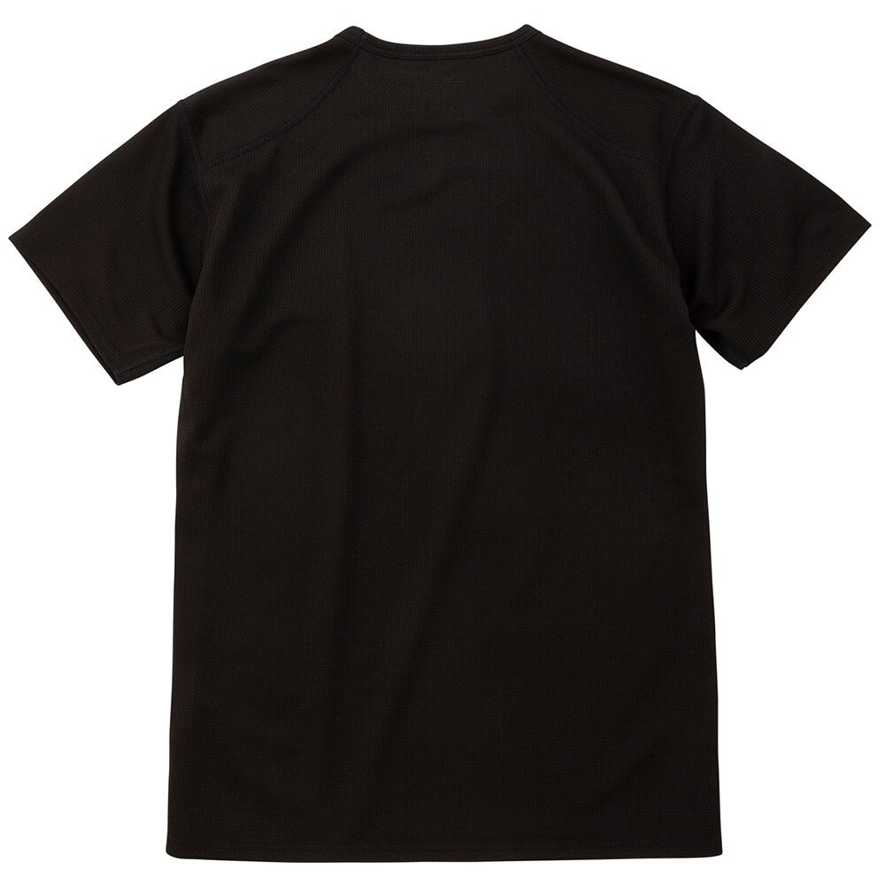 マーモット（Marmot）（メンズ）半袖アンダーシャツ クライムスキンプラス 半袖Tシャツ TOMSJM01 BK ブラック