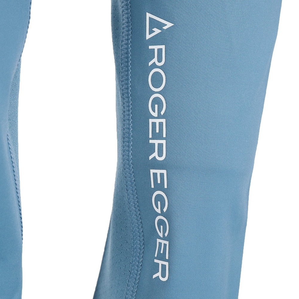 ロジャーエーガー（ROGEREGGER）（メンズ）接触冷感 UVカット 吸汗速乾 ストレッチ 長袖アンダー シャツ クールアンダー RE23SUK5610026BLU ブルー