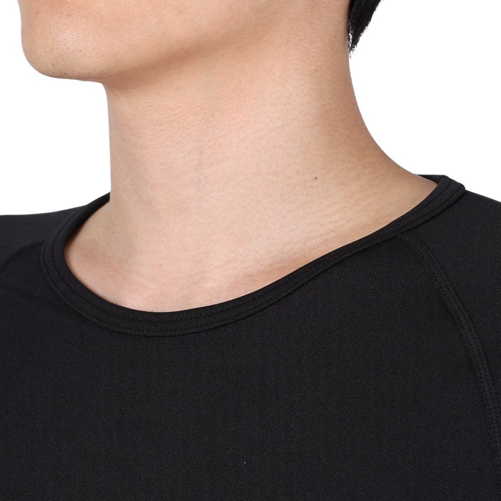 ロジャーエーガー（ROGEREGGER）（メンズ）長袖アンダー シャツ DryWarm B.レイヤーM RE23FGC5610027 BLK ブラック