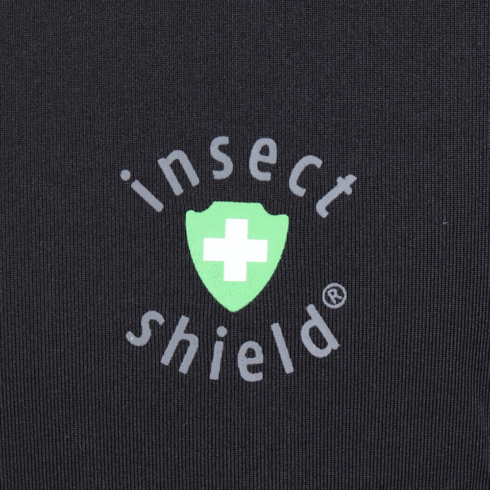 インセクトシールドジャパン（insect shield）（メンズ）長袖アンダーシャツ インセクトシールドモックネック 虫よけ 2065TC-07