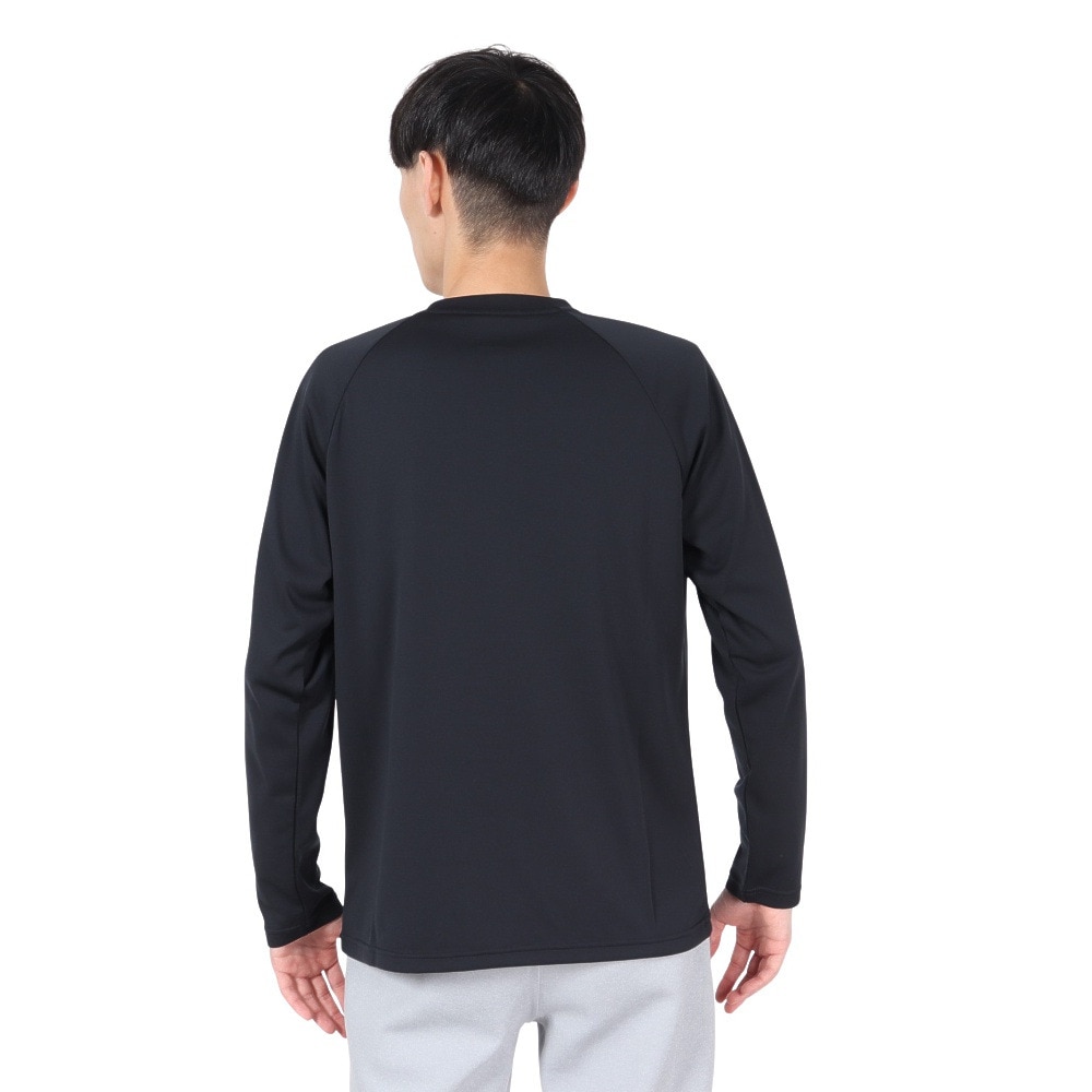 ロジャーエーガー（ROGEREGGER）（メンズ）長袖アンダーシャツ ルフトドライ ミッドアンダー RE24JMV5610004 BLK