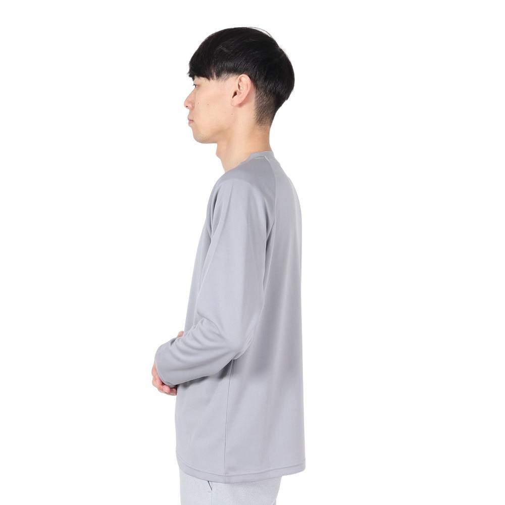 ロジャーエーガー（ROGEREGGER）（メンズ）長袖アンダーシャツ ルフトドライ ミッドアンダー RE24JMV5610004 GRY