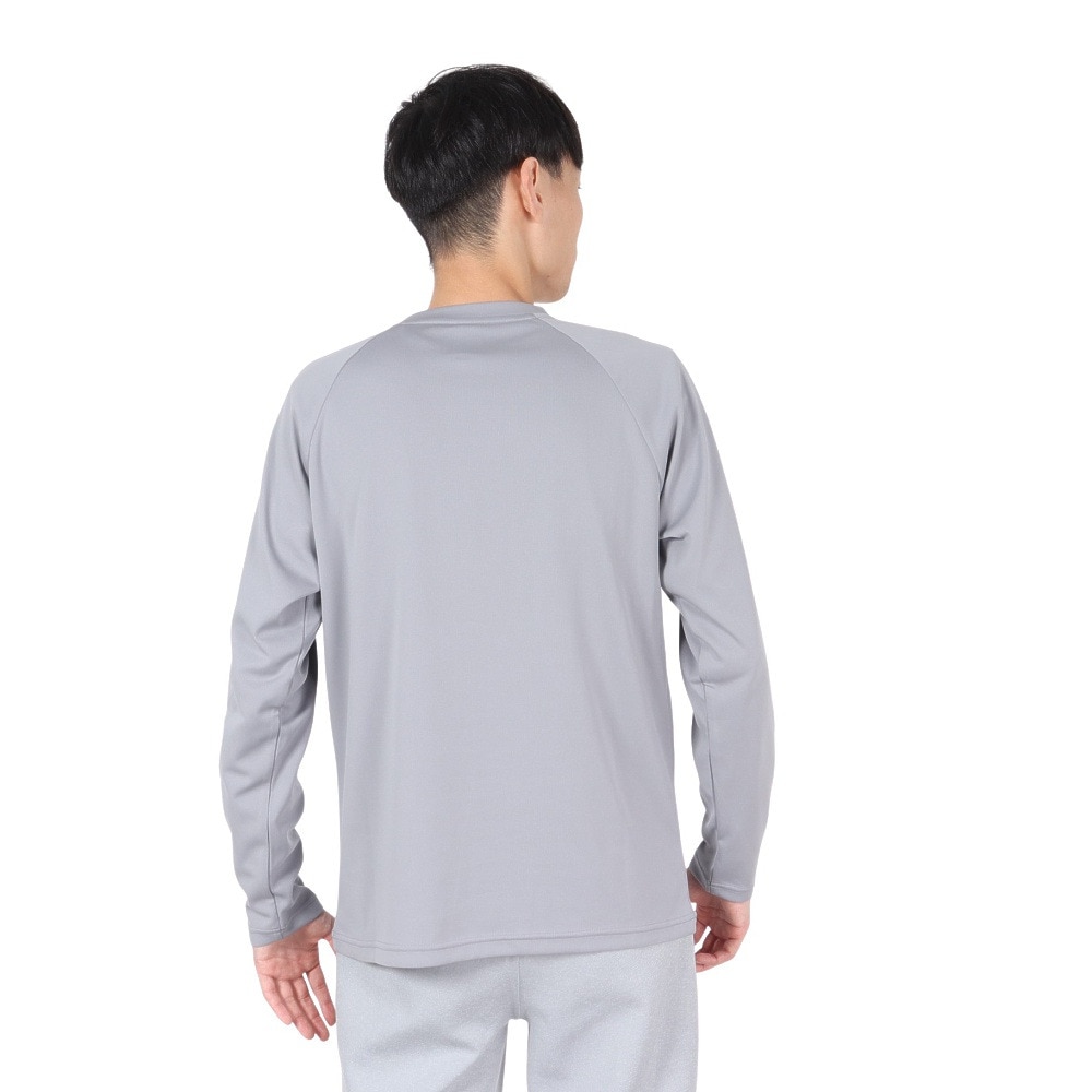 ロジャーエーガー（ROGEREGGER）（メンズ）長袖アンダーシャツ ルフトドライ ミッドアンダー RE24JMV5610004 GRY