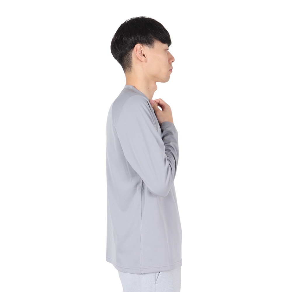 ロジャーエーガー（ROGEREGGER）（メンズ）長袖アンダーシャツ ルフトドライ ミッドアンダー RE24JMV5610004 GRY