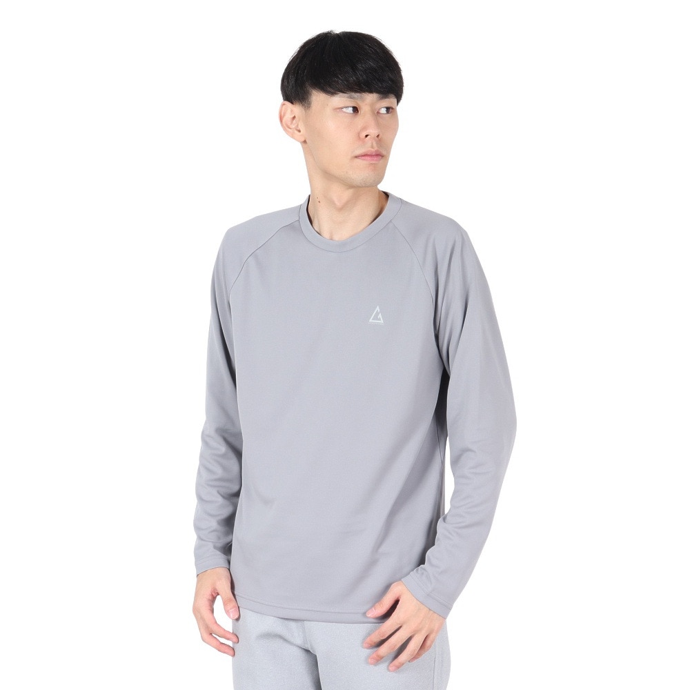 ロジャーエーガー（ROGEREGGER）（メンズ）長袖アンダーシャツ ルフトドライ ミッドアンダー RE24JMV5610004 GRY