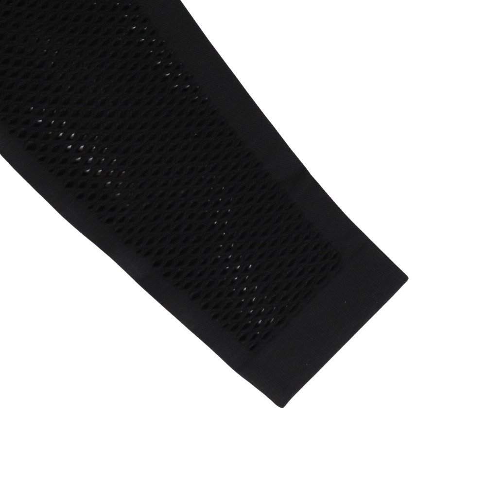 ロジャーエーガー（ROGEREGGER）（メンズ）長袖 アンダーウェア シャツ PPメッシュ RE26SUK5610062 BLK