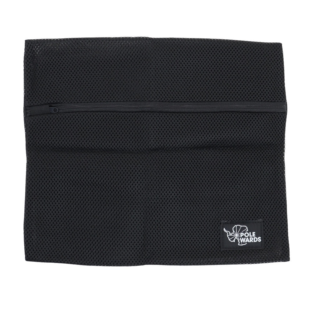 POLEWARDS（メンズ）七分袖 インナー 2枚セット ドライコンフォートメッシュアンダーシャツ PW2HJU05 BLK ブラック 専用洗濯ネット付