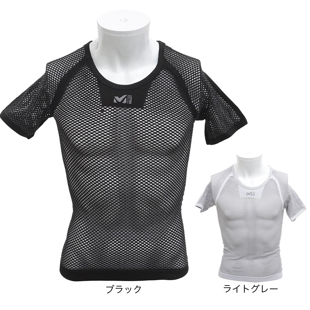 ミレー（Millet）（メンズ）半袖アンダー シャツ ドライナミック メッシュ ショートスリーブ MIV01566-2601