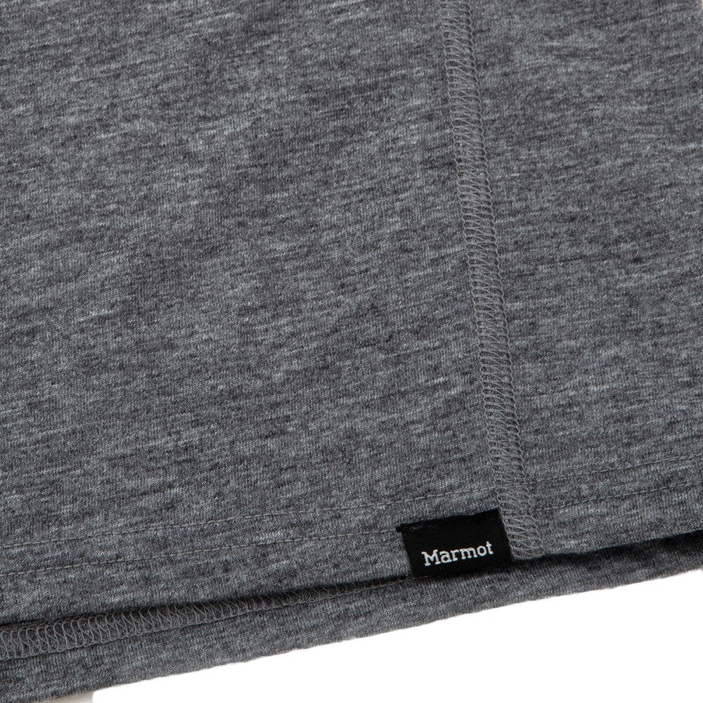 マーモット（Marmot）（メンズ）速乾 消臭 長袖アンダーシャツ インナー クライムウール TOMSJM03 CHC チャコールグレー