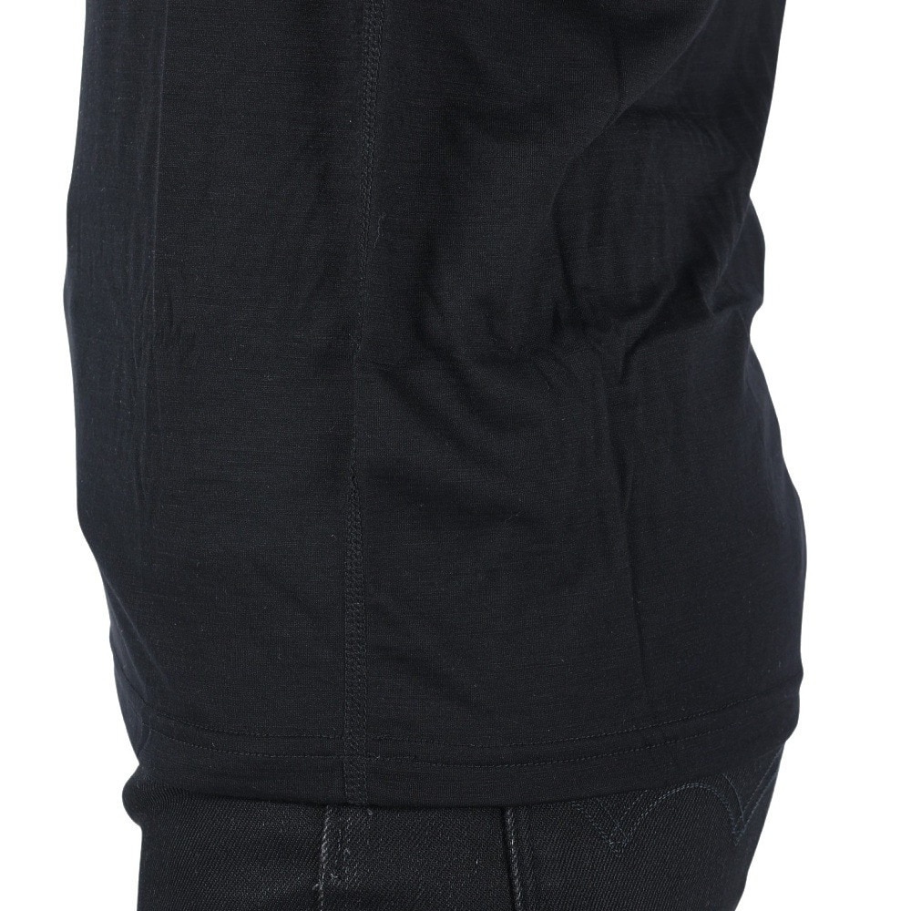 ロジャーエーガー（ROGEREGGER）（メンズ）2枚セット 半袖アンダーシャツ インナー エボウールライト RE1FES561007 BLK ブラック
