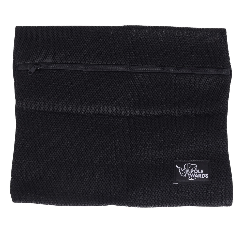 POLEWARDS（メンズ）インナー アンダーウェア ノースリーブ ドライコンフォートメッシュ PW2HJU07 BLK ブラック 洗濯専用ネット付