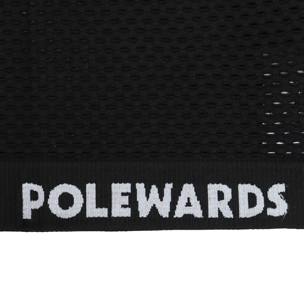 POLEWARDS（メンズ）ノースリーブ インナー 2枚セット ドライコンフォートメッシュアンダー PW2HJU07 BLK ブラック 専用洗濯ネット付