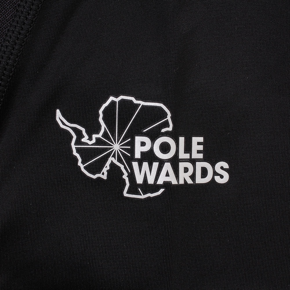 POLEWARDS（メンズ）スポーツタイツ 吸水速乾 抗菌防臭 PWナノテク コンプレッションタイツ PW21HD06 ブラック