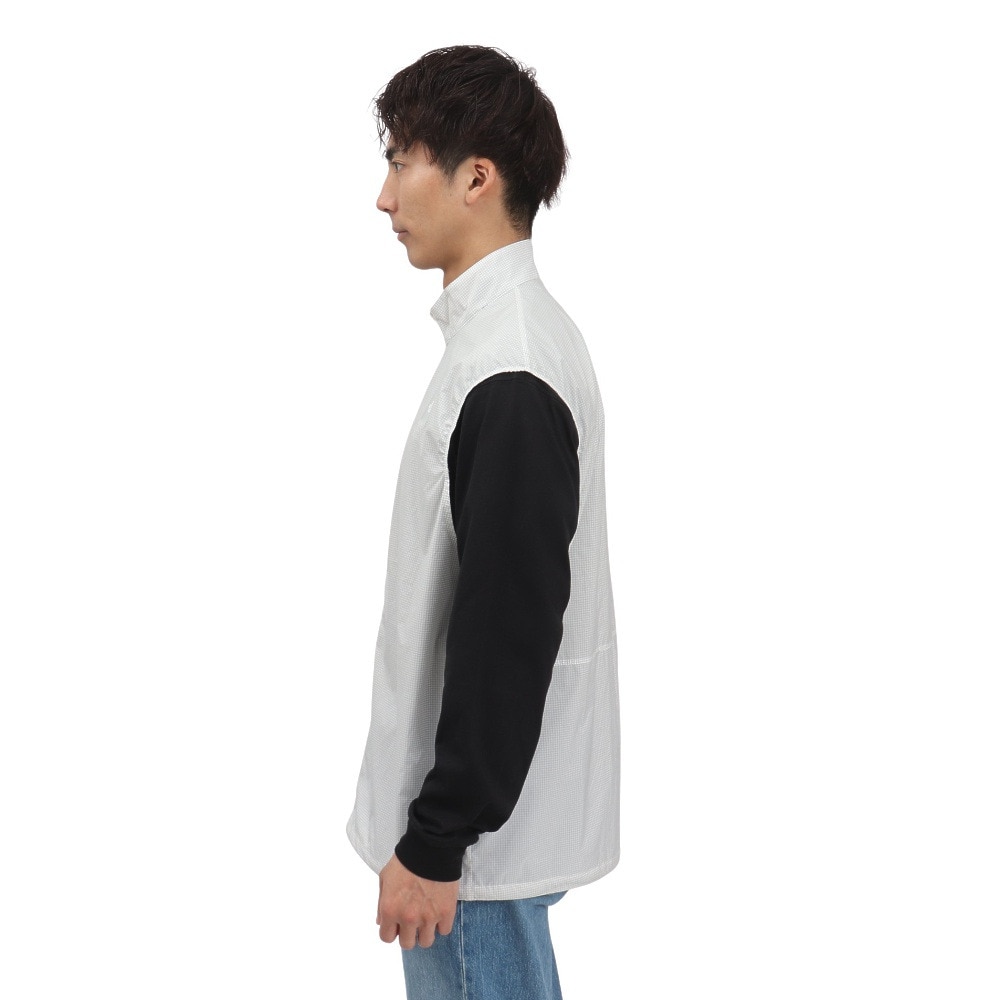 ザ・ノース・フェイス（THE NORTH FACE）（メンズ、レディース）トレッキングウェア 立ち襟ベスト エンライドウインドベスト NP22562 OW