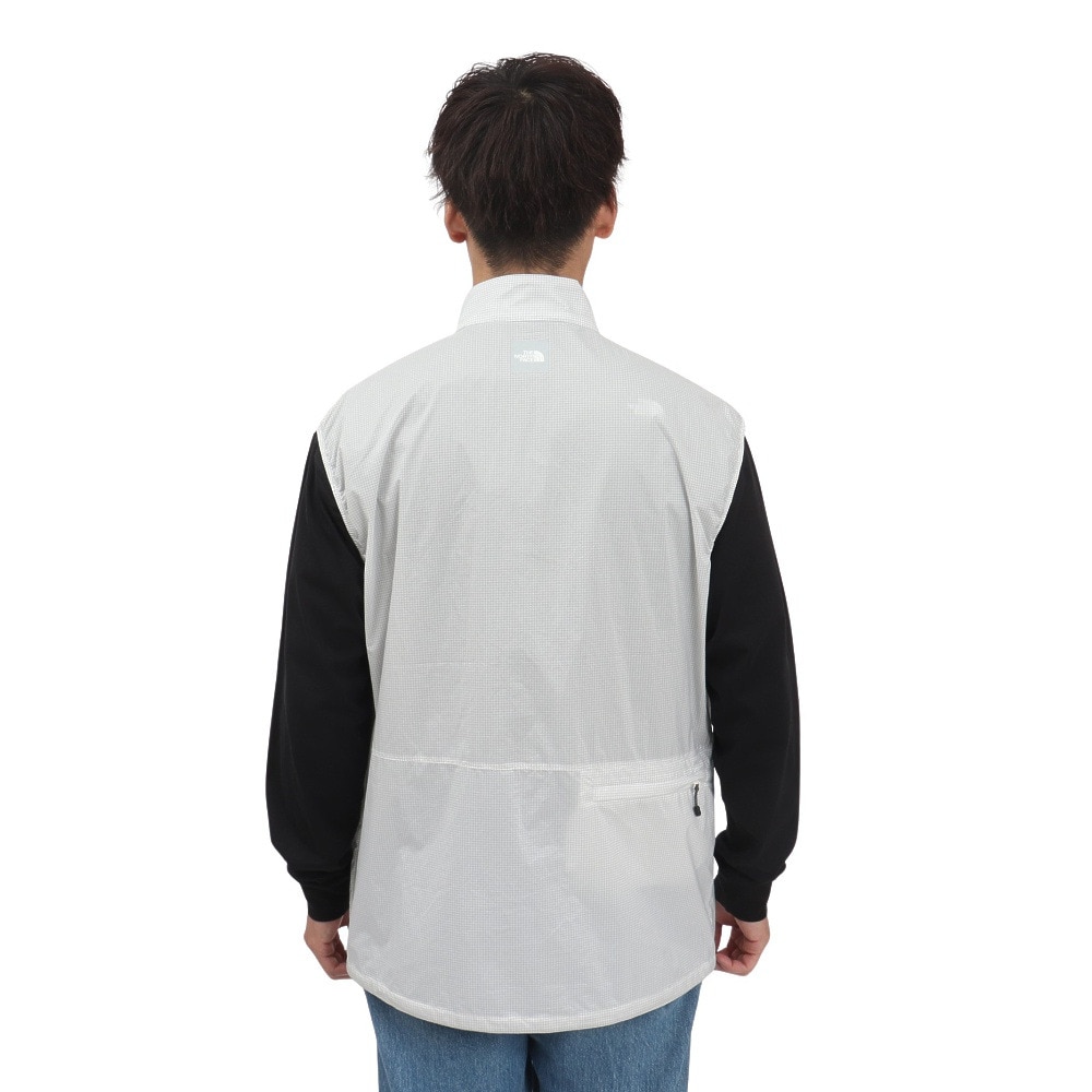 ザ・ノース・フェイス（THE NORTH FACE）（メンズ、レディース）トレッキングウェア 立ち襟ベスト エンライドウインドベスト NP22562 OW