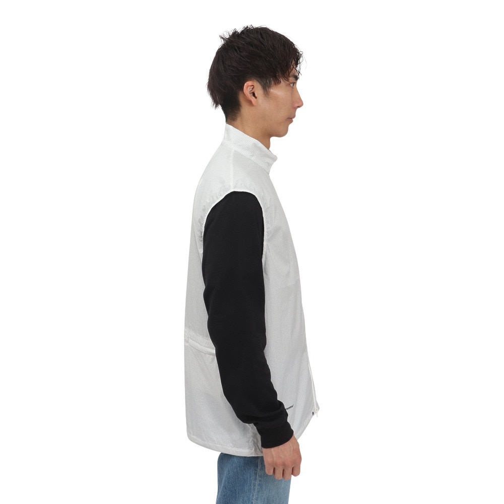ザ・ノース・フェイス（THE NORTH FACE）（メンズ、レディース）トレッキングウェア 立ち襟ベスト エンライドウインドベスト NP22562 OW