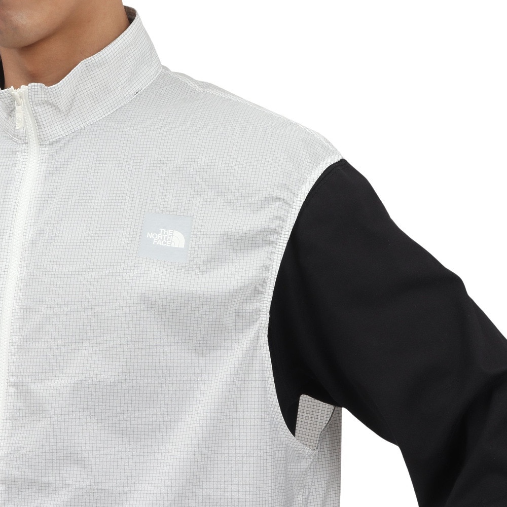 ザ・ノース・フェイス（THE NORTH FACE）（メンズ、レディース）トレッキングウェア 立ち襟ベスト エンライドウインドベスト NP22562 OW