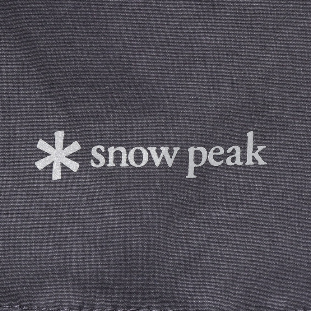 スノーピーク（snow peak）（メンズ）トレッキングウェア 立ち襟ベスト Utility CHARCOAL NSD-JK-25AU003 013