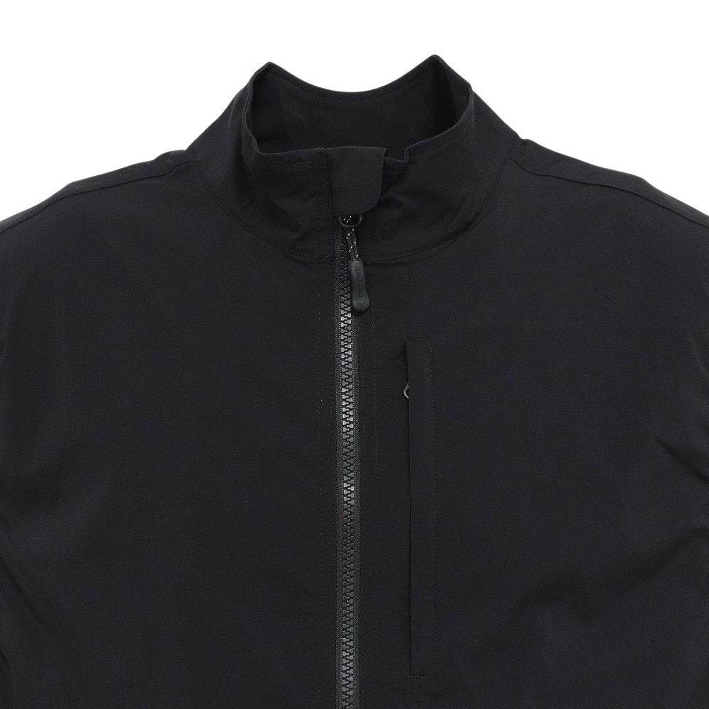 スノーピーク（snow peak）（メンズ）トレッキングウェア 立ち襟ベスト Utility BLACK NSD-JK-25AU003 019