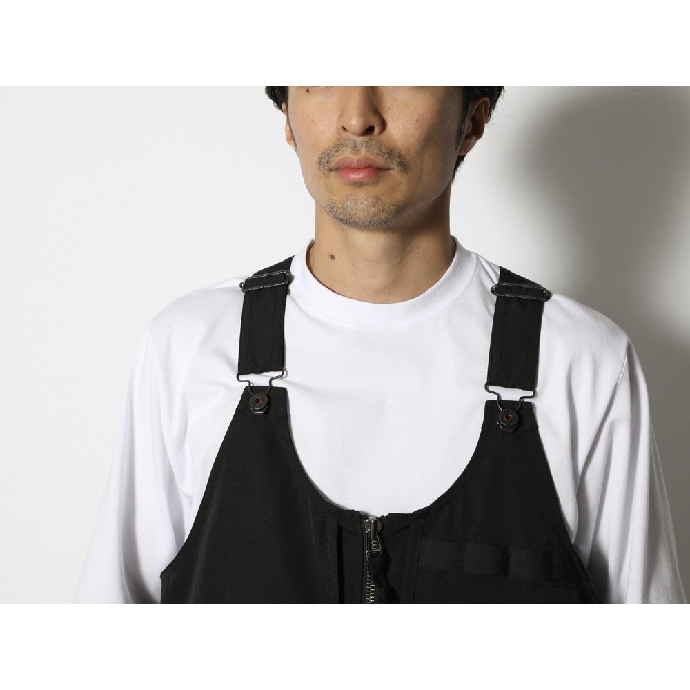 スノーピーク（snow peak）（メンズ）トレッキングウェア Vネックベスト TAKIBI Weather Cloth ベスト JK-24SU102BK