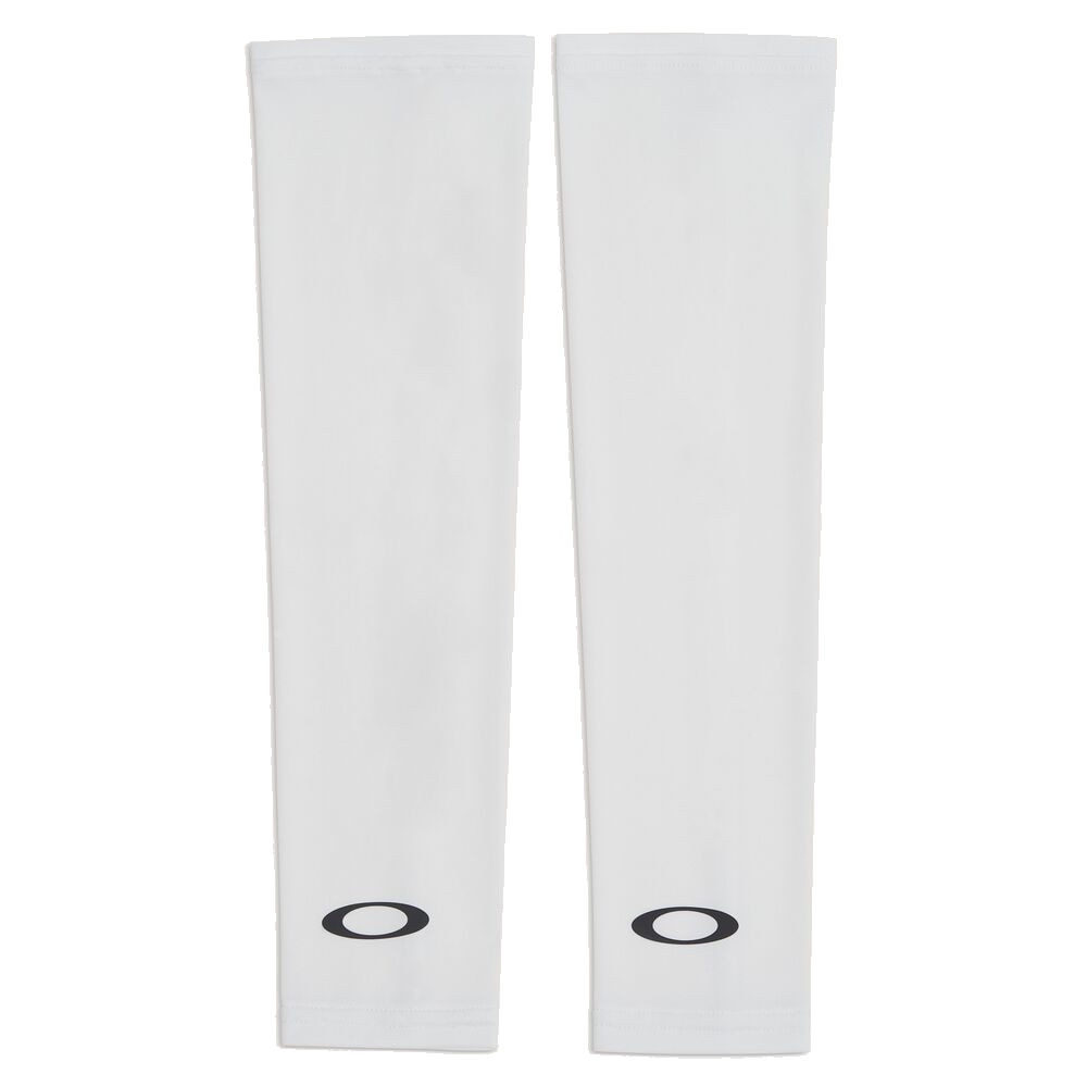 オークリー（OAKLEY）（メンズ）アームカバー 接触冷感 UV対策 Essential Arm Cover 24.0 FOS901757-100 ホワイト 登山 スポーツ