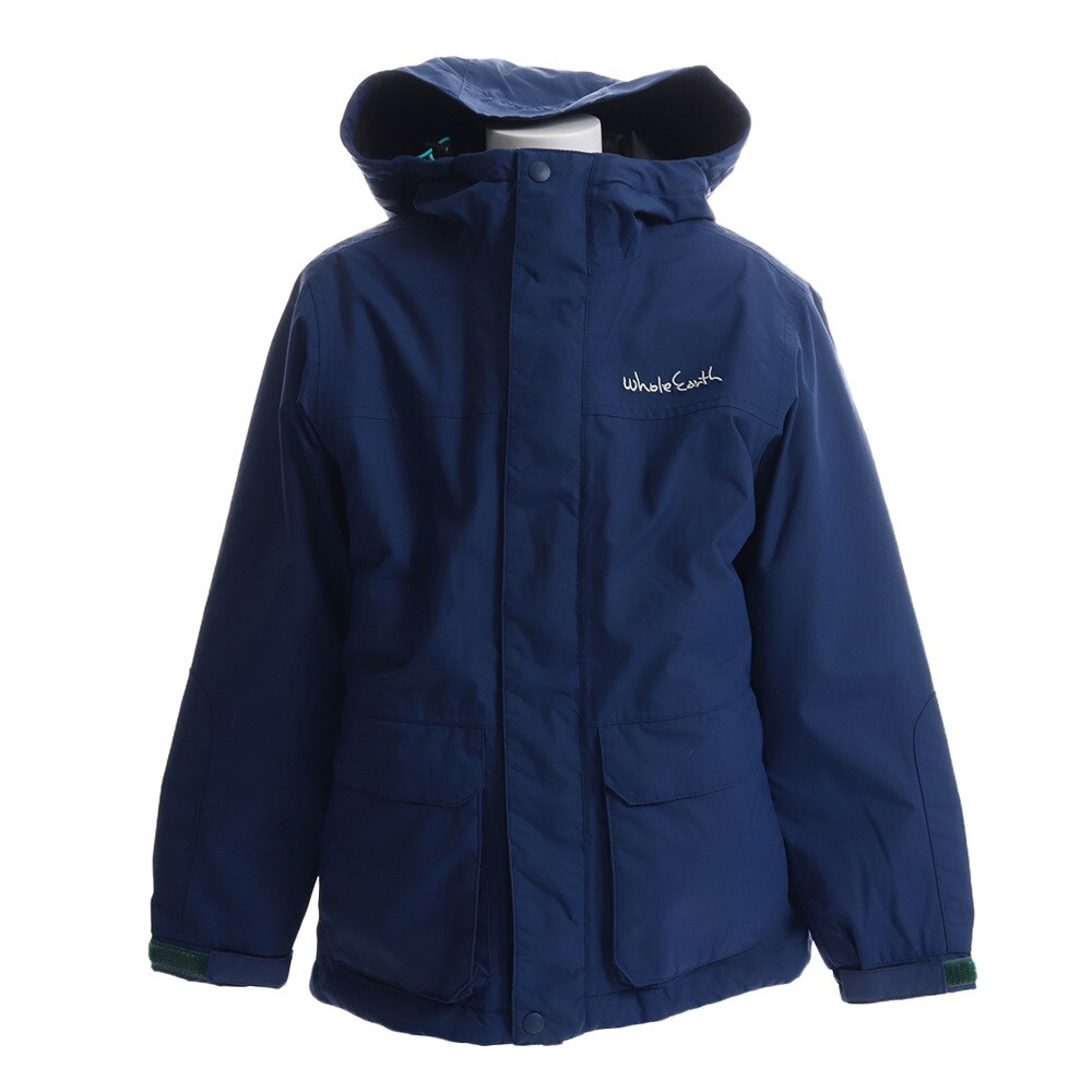  ダウン ジャケット アウター KIDS 3IN1 ADAPTION JACKET WE28KN32ネイビー