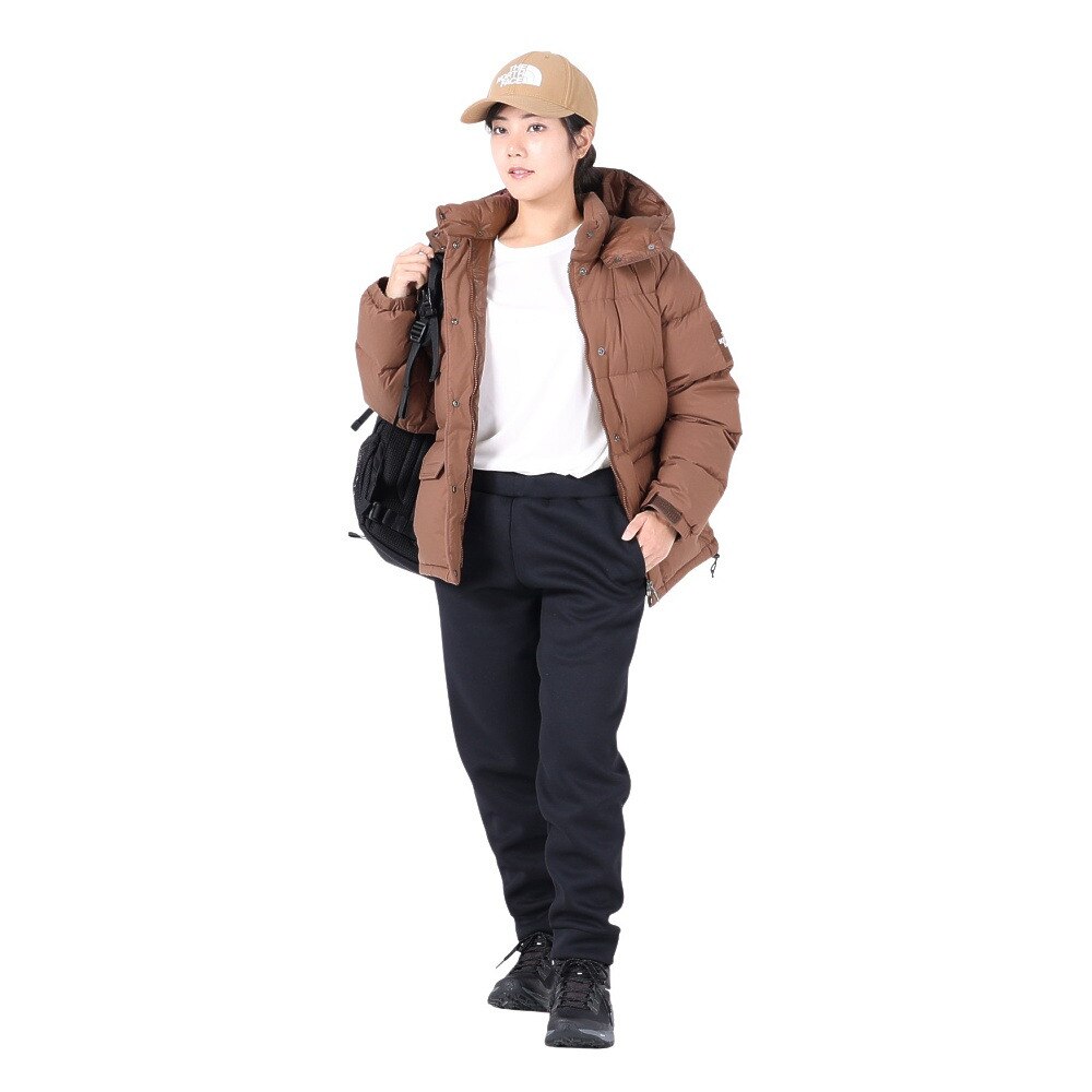 ノースフェイス（THE NORTH FACE）（レディース）ダウンジャケット アウター キャンプシエラショート NDW92230 CC ブラウン