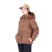 ノースフェイス(THE NORTH FACE)(レディース)ダウンジャケット アウター キャンプシエラショート NDW92230 CC ブラウン