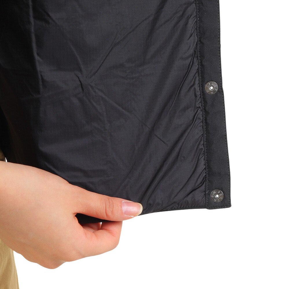 ノースフェイス（THE NORTH FACE）（レディース）ダウンジャケット アウター ウィンドストッパーゼファーシェル カーディガン NDW92262 K ブラック 収納袋付