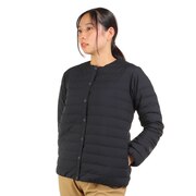 ノースフェイス(THE NORTH FACE)(レディース)ダウンジャケット アウター ウィンドストッパーゼファーシェル カーディガン NDW92262 K ブラック 収納袋付