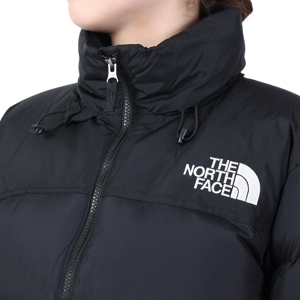 ザ・ノース・フェイス（THE NORTH FACE）（レディース）ダウンジャケット アウター ショートヌプシジャケット NDW92335 K ブラック