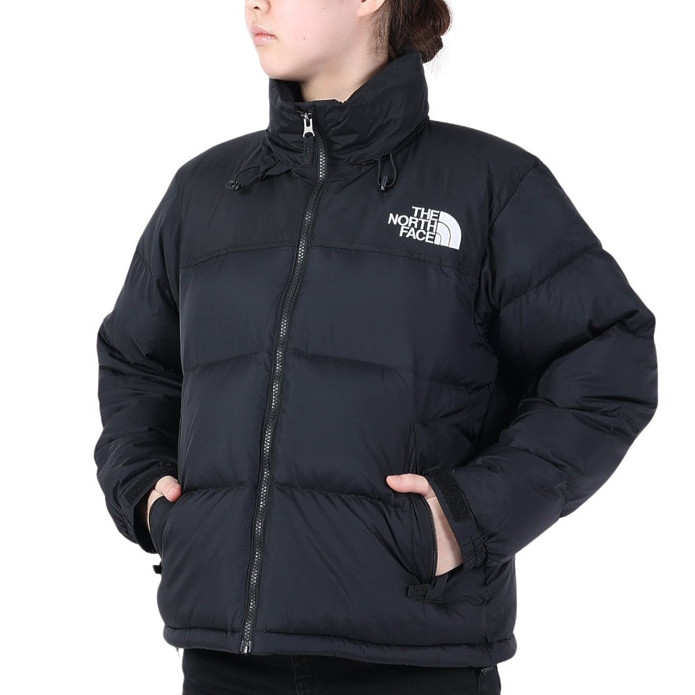 ノースフェイス（THE NORTH FACE）（レディース）ダウンジャケット アウター ショートヌプシジャケット NDW92335 K ブラック