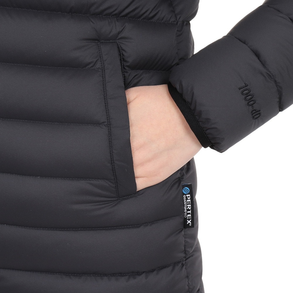 マーモット（Marmot）（レディース）ダウン アウター 1000フィルパワーミューズロングダウンジャケット TSFWD206-M001 ブラック