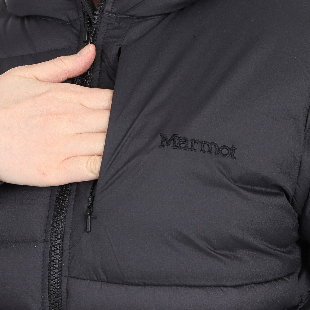 マーモット（Marmot）（レディース）アウター 1000フィルパワーミューズロングダウンジャケット TSFWD206-M001 ブラック