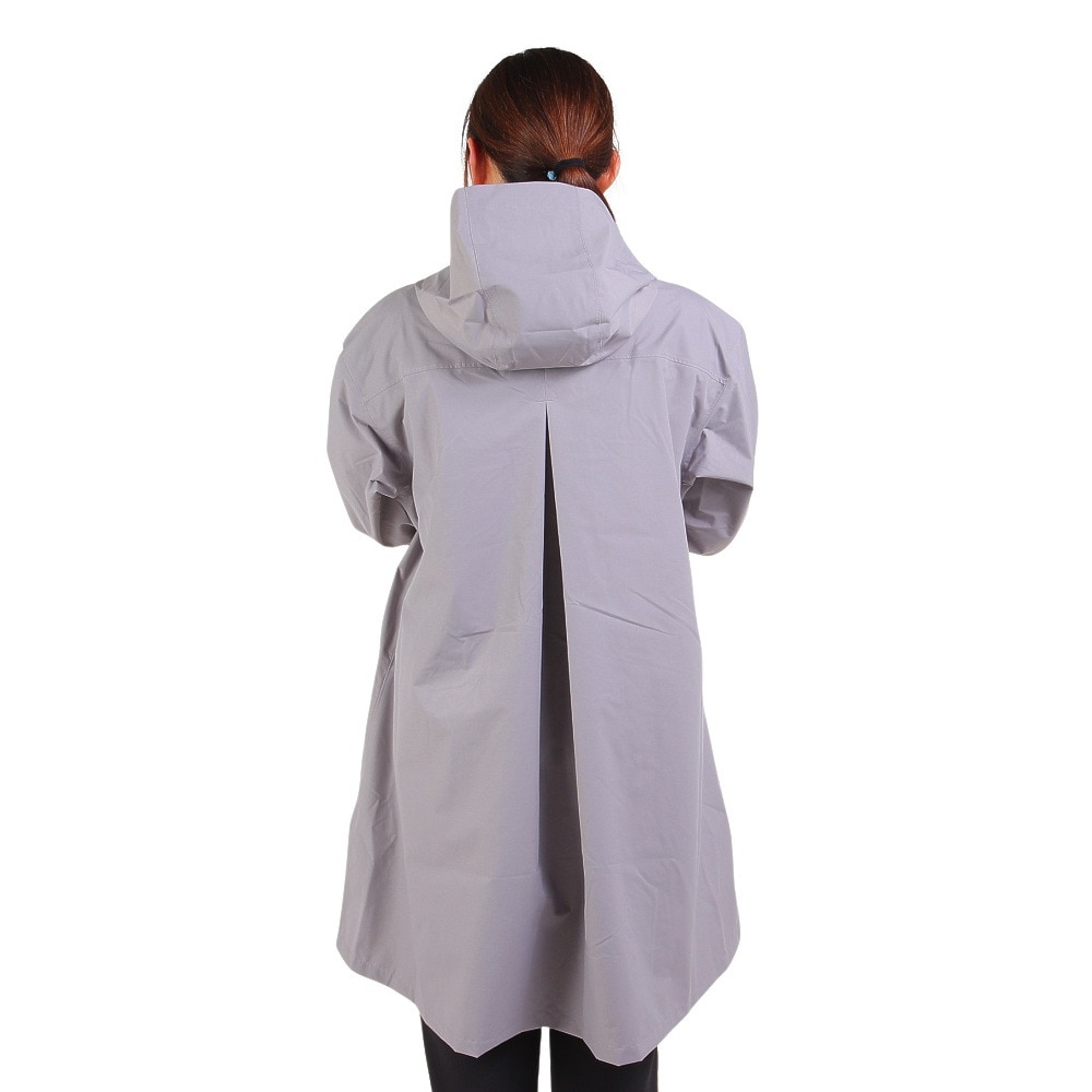 マーモット（Marmot）（レディース）アウター レウィシア ロングジャケット TSFWR208Y-M005 グレー レインジャケット 耐久撥水