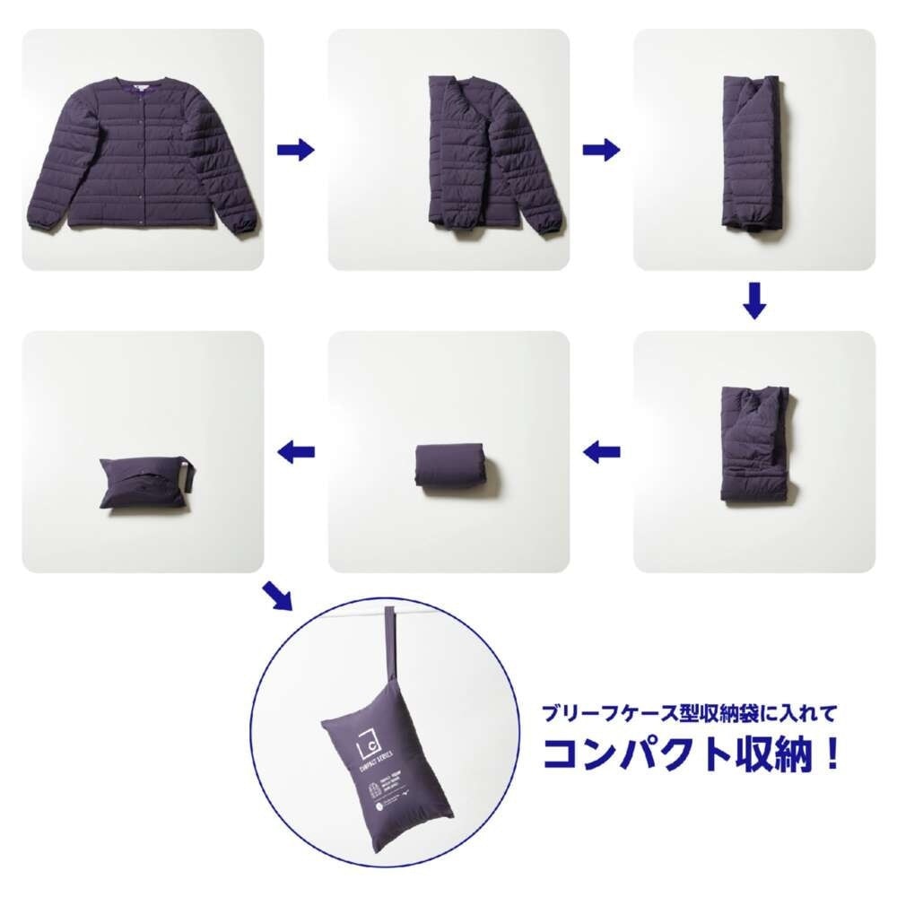 ミズノ（MIZUNO）（レディース）アウター 発熱素材 ブレスサーモ コンパクト ダウンジャケット B2MEB70209