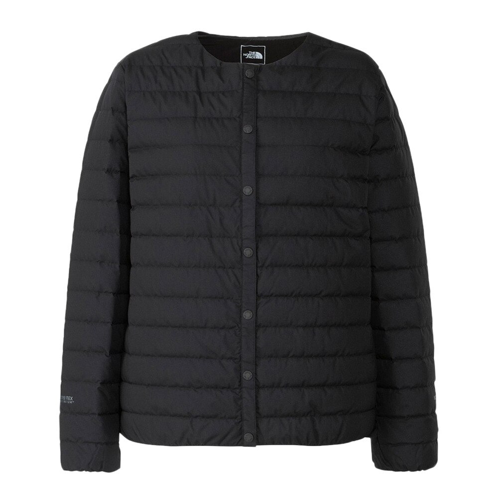 ザ・ノース・フェイス（THE NORTH FACE）（レディース）ダウンジャケット ウィンドストッパーゼファーシェル カーディガン NDW92262 K 収納袋付