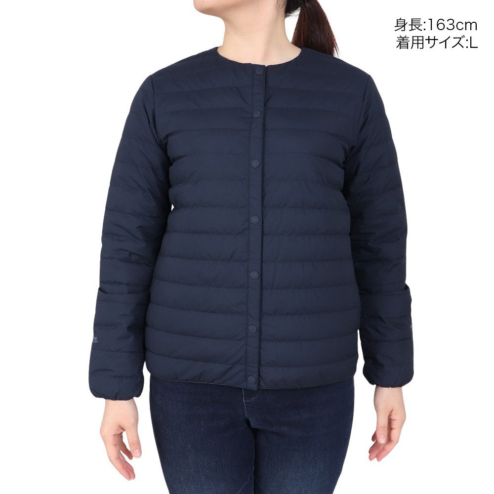 ザ・ノース・フェイス（THE NORTH FACE）（レディース）ダウンジャケット アウター ウィンドストッパーゼファーシェル カーディガン NDW92262 UN