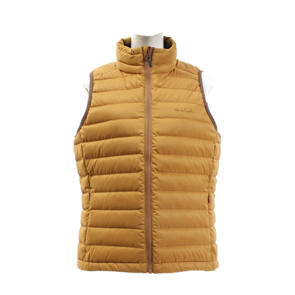  ダウンベスト ジャケット アウター W LIGHT DOWN VEST WE28HK19キャメル 