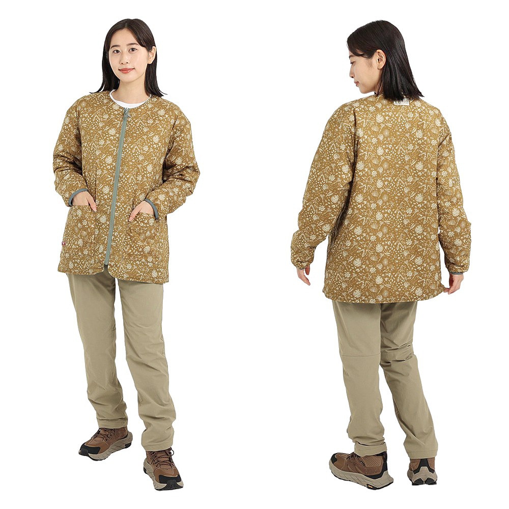 マーモット（Marmot）（レディース）中綿ジャケット アウター 撥水 リバーシブルプリマロフトジャケット TOWUJL16YY ECL カーキ