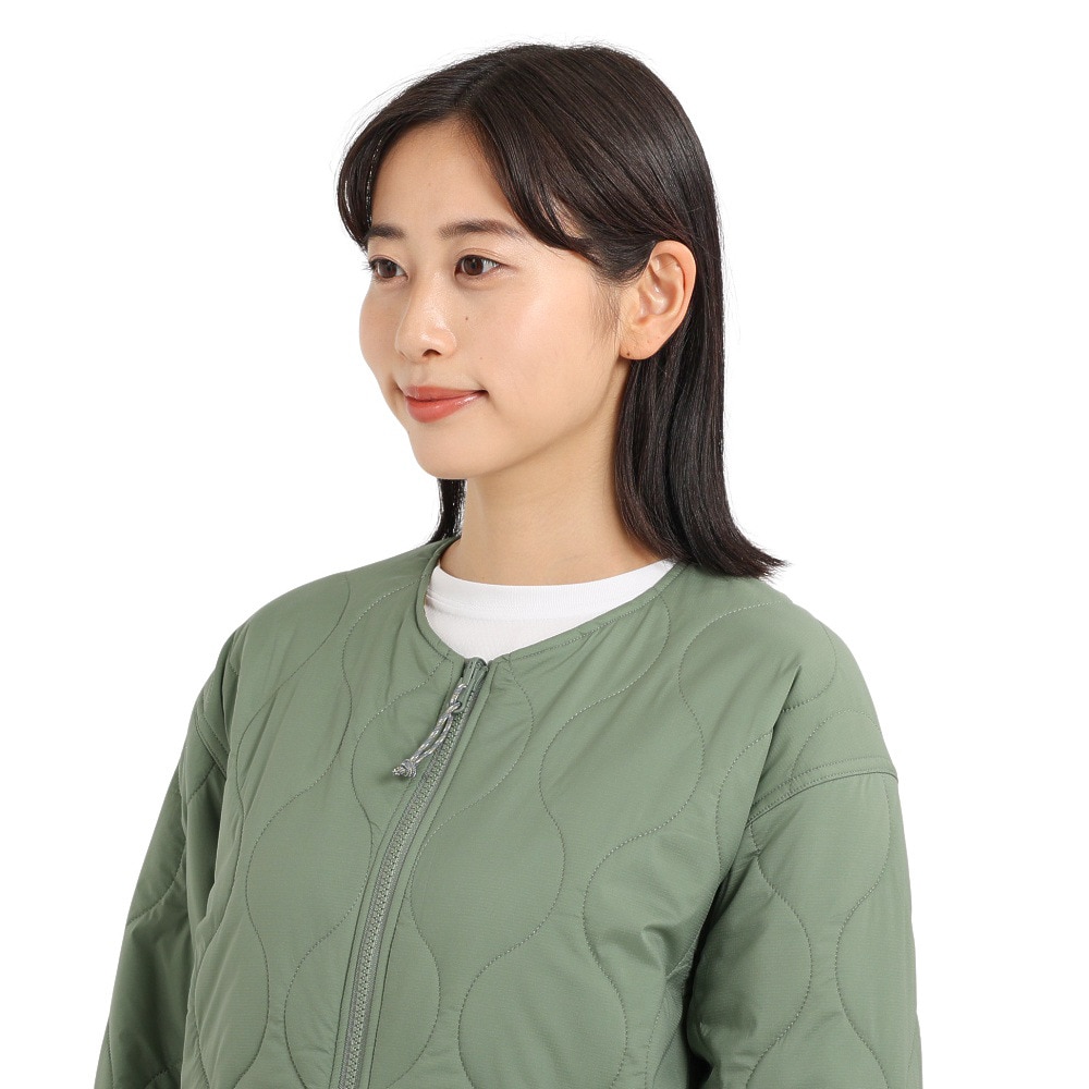 マーモット（Marmot）（レディース）中綿ジャケット アウター 撥水 リバーシブルプリマロフトジャケット TOWUJL16YY ECL カーキ