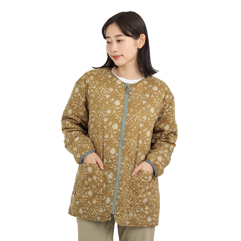 マーモット（Marmot）（レディース）中綿ジャケット アウター 撥水 リバーシブルプリマロフトジャケット TOWUJL16YY ECL カーキ