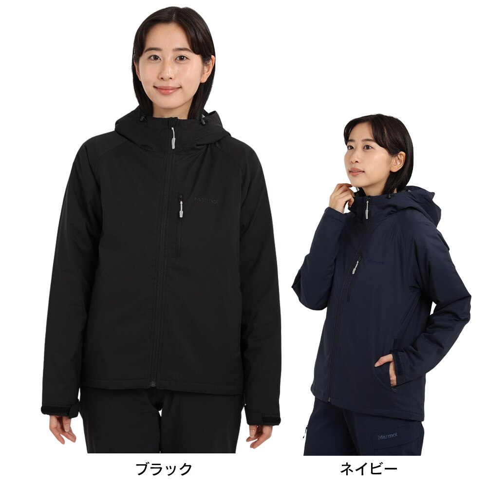 マーモット（Marmot）（レディース）中綿ジャケット アウター Stretch Warm ジャケット TOWUJL91XB BK