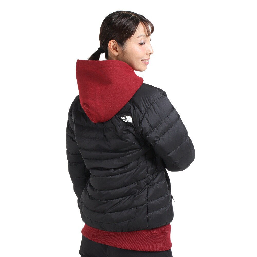 ノースフェイス（THE NORTH FACE）（レディース）ジャケット 中綿 アウター サンダーラウンドネックジャケット NYW82213 K
