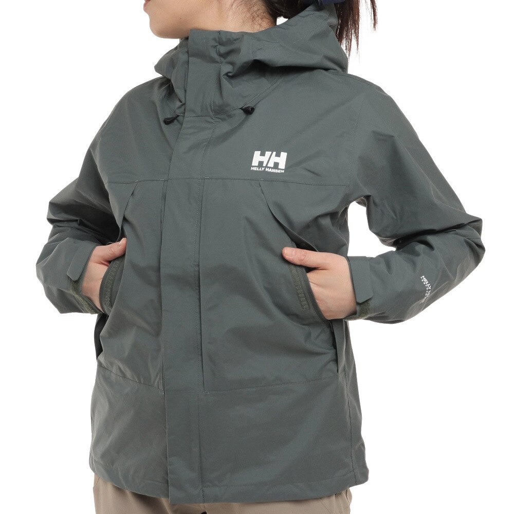 ニッサン・638 HELLY HANSEN ヘリーハンセン（HELLY HANSEN）（レディース）アウター ライトアウター スカンザライトジャケット  HOE12272 CE グレー 通販