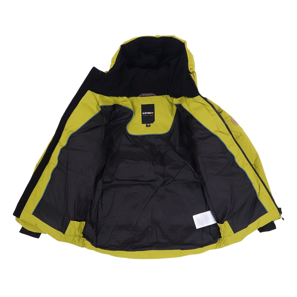 ＩＣＥＰＥＡＫ（キッズ）ジュニア 中綿ジャケット アウター ICEPEAK KENMARE 4 50001 520 グリーン