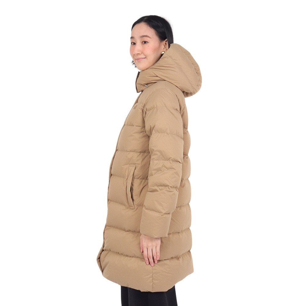 ノースフェイス（THE NORTH FACE）（レディース）ダウンコート アウター キャンプシエラロングコート NDW92231 KT ベージュ