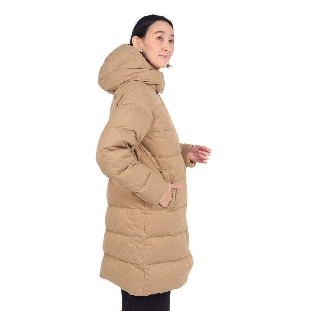 ノースフェイス（THE NORTH FACE）（レディース）ダウンコート アウター キャンプシエラロングコート NDW92231 KT ベージュ