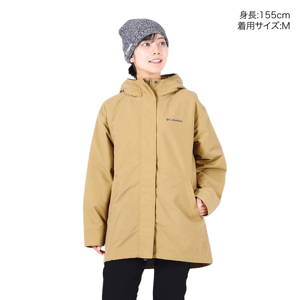 コロンビア（Columbia）（レディース）中綿 アウター ハイクトゥポイントジャケット PL9494 243 ベージュ