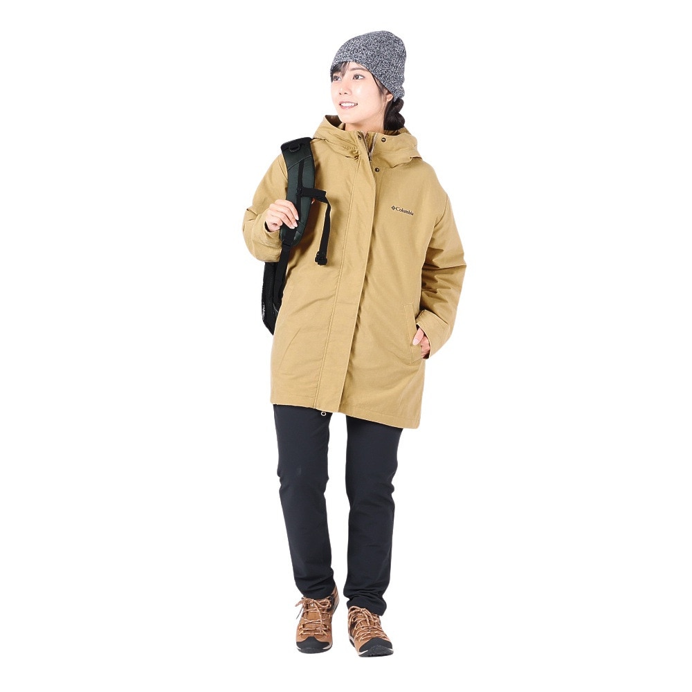 コロンビア（Columbia）（レディース）中綿 アウター ハイクトゥポイントジャケット PL9494 243 ベージュ